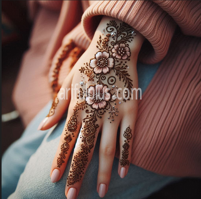 হাতের তালুর সিম্পল ও গর্জিয়াস মেহেদি ডিজাইন হাতের তালুর সিম্পল ও গর্জিয়াস মেহেদি ডিজাইন