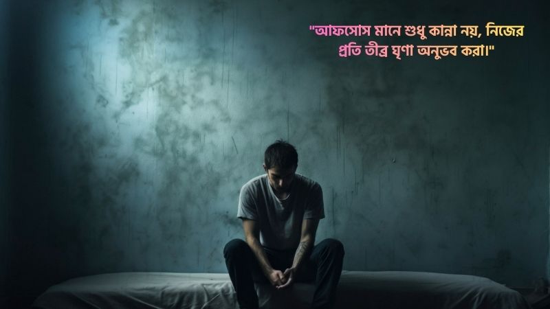 আফসোস নিয়ে কষ্টের স্ট্যাটাস