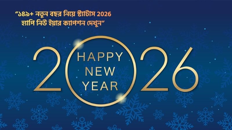 নতুন বছর নিয়ে স্ট্যাটাস