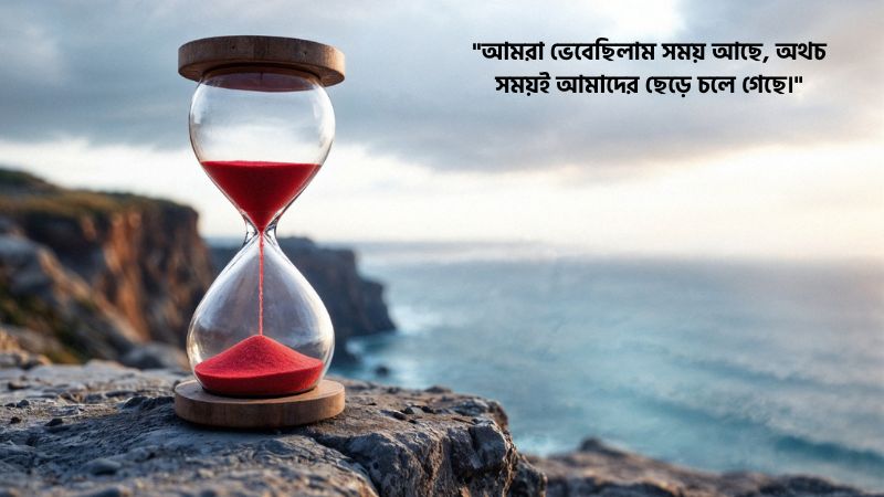 হারিয়ে যাওয়া সময় নিয়ে ক্যাপশন