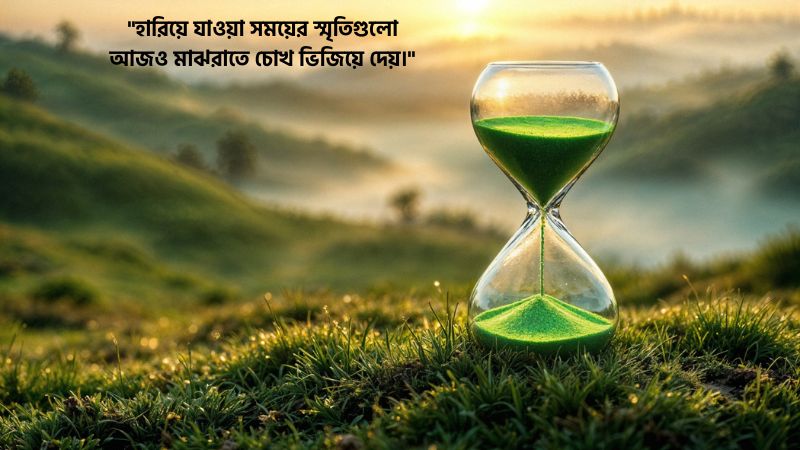 হারিয়ে যাওয়া সময় নিয়ে স্ট্যাটাস