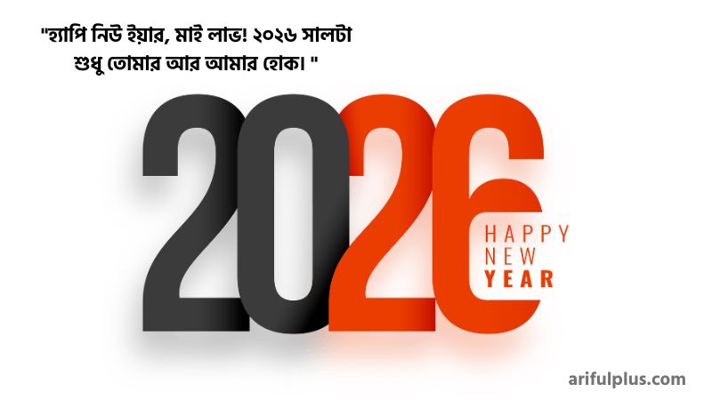 হ্যাপি নিউ ইয়ার রোমান্টিক মেসেজ