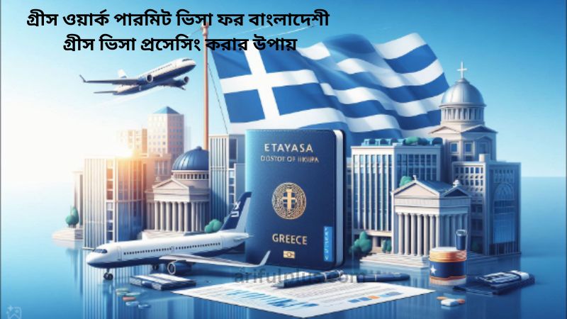গ্রীস ওয়ার্ক পারমিট ভিসা ফর বাংলাদেশী -গ্রীস ভিসা প্রসেসিং করার উপায়