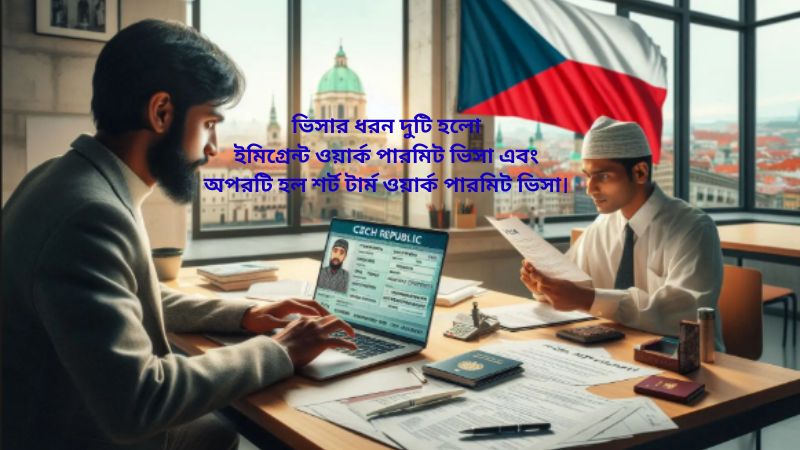 চেক রিপাবলিক ওয়ার্ক পারমিট ভিসা 2026 (আপডেট তথ্য)