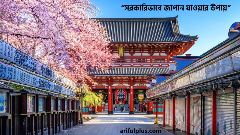 সরকারিভাবে জাপান যাওয়ার উপায়
